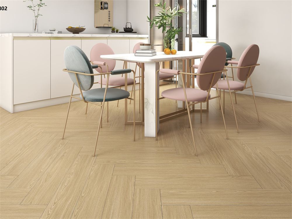 DM FLOOR 8802 herringbone SPC flooring