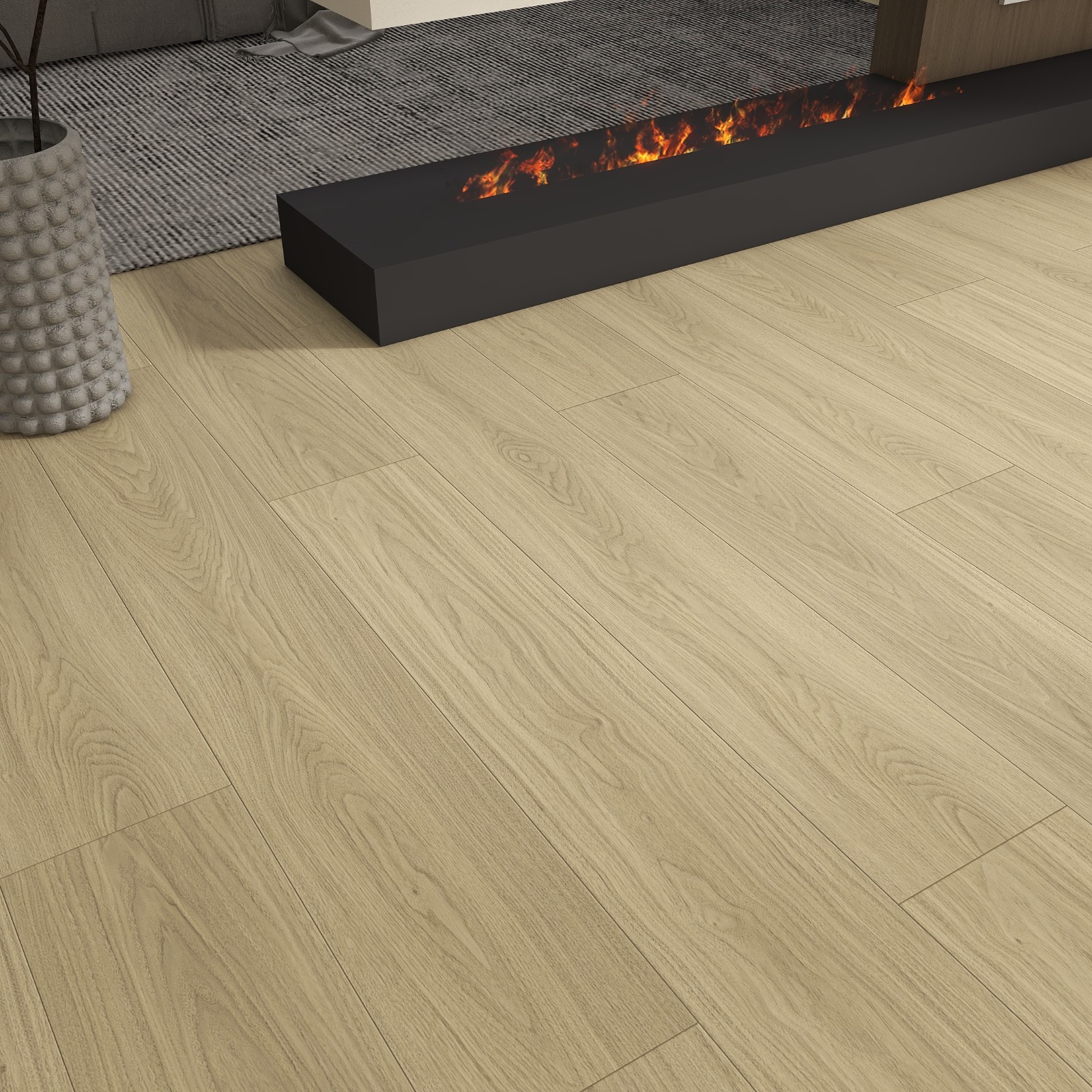 DM FLOOR M6767-3 click lock Wood Fiber Cement FlooringFlooring